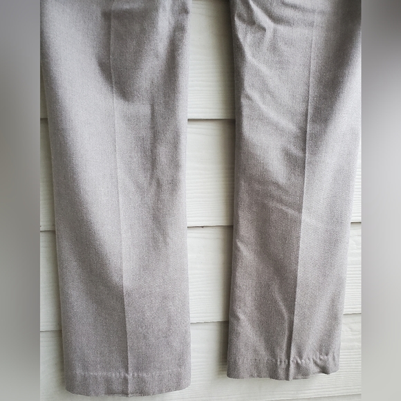 EXPRESS Khaki Beige Columnist Business Casual Professional Office Trousers Pants - Picture 12 of 15